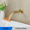 GobekUsa Black Chrome Sensor Bathroom Sink Mixer Tap Faucet – Wall Mount Automatic Touch
