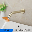GobekUsa Black Chrome Sensor Bathroom Sink Mixer Tap Faucet – Wall Mount Automatic Touch