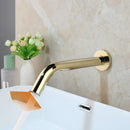 GobekUsa Black Chrome Sensor Bathroom Sink Mixer Tap Faucet – Wall Mount Automatic Touch