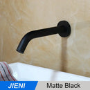 GobekUsa Black Chrome Sensor Bathroom Sink Mixer Tap Faucet – Wall Mount Automatic Touch