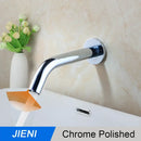 GobekUsa Black Chrome Sensor Bathroom Sink Mixer Tap Faucet – Wall Mount Automatic Touch