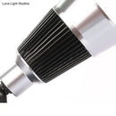 GobekUsa Modern Bell Wall Light: Rotatable Metal LED Sconce in Black/Chrome - With/Without Switch