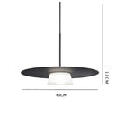 GobekUsa Circular Coffee Shop Pendant Light: Creative Designer Homestay Lamp