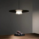 GobekUsa Circular Coffee Shop Pendant Light: Creative Designer Homestay Lamp