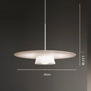 GobekUsa Circular Coffee Shop Pendant Light: Creative Designer Homestay Lamp