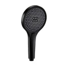 Modern black circular high pressure shower head bathroom three modes by Decorbites
