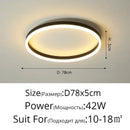 GobekUsa Circular LED Ceiling Lights for Home Decor and Indoor Lighting