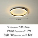 GobekUsa Circular LED Ceiling Lights for Home Decor and Indoor Lighting