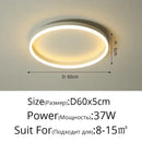 GobekUsa Circular LED Ceiling Lights for Home Decor and Indoor Lighting