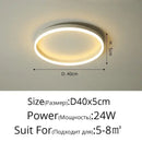 GobekUsa Circular LED Ceiling Lights for Home Decor and Indoor Lighting