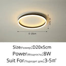 GobekUsa Circular LED Ceiling Lights for Home Decor and Indoor Lighting
