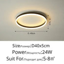 GobekUsa Circular LED Ceiling Lights for Home Decor and Indoor Lighting