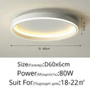 GobekUsa Circular LED Ceiling Lights for Home Decor and Indoor Lighting