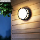 GobekUsa Modern LED Outdoor Wall Sconce in Black Plastic - Stylish & Durable Lighting