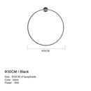 GobekUsa LED Wall Lights for Modern Circle Decor in Bedroom, Living Room, Restaurant