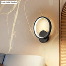 GobekUsa Modern LED Wall Sconce with Nordic Geometric Design in Grey Metal