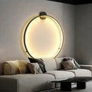 GobekUsa Circular Wall Lamp LED Lighting for Bedroom Living Room Atmosphere