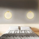 GobekUsa Circular Wall Lamp LED Lighting for Bedroom Living Room Atmosphere