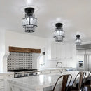 GobekUsa Crystal LED Ceiling Light Chandelier for Bedroom Living Room Dining Room