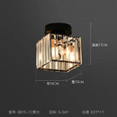 GobekUsa Crystal LED Ceiling Light Chandelier for Bedroom Living Room Dining Room