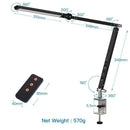 GobekUsa Clip LED Desk Lamp with Touch Dimmer for Office and Reading