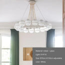 GobekUsa Glass Shade LED Pendant Lights for Modern Nordic Minimalist Home Decor
