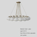 GobekUsa Glass Shade LED Pendant Lights for Modern Nordic Minimalist Home Decor