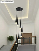 GobekUsa Novelty LED Pendant Lamp dimmable Lights Kitchen Island Dining Room Shop Bar Counter Decoration Cylinder Pipe Pendant Lights