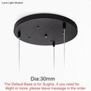 GobekUsa Novelty LED Pendant Lamp dimmable Lights Kitchen Island Dining Room Shop Bar Counter Decoration Cylinder Pipe Pendant Lights