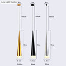 GobekUsa Novelty LED Pendant Lamp dimmable Lights Kitchen Island Dining Room Shop Bar Counter Decoration Cylinder Pipe Pendant Lights