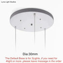 GobekUsa Novelty LED Pendant Lamp dimmable Lights Kitchen Island Dining Room Shop Bar Counter Decoration Cylinder Pipe Pendant Lights