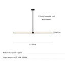 GobekUsa Black Copper Glass Pendant Dining Room Hanging Lamp Luxe Ceiling Decor
