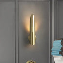 GobekUsa Black Copper Luxe Wall Lamp - Nordic Retro Style for Living Room, Staircase, and Aisle