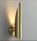 GobekUsa Black Copper Luxe Wall Lamp - Nordic Retro Style for Living Room, Staircase, and Aisle
