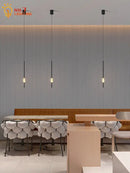 GobekUsa Crystal Bedroom Pendant Lights LED Modern Minimalist Indoor Lighting