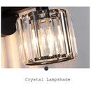 GobekUsa Crystal Bird Wall Lamp: Modern Luxury for Living Room, Bedroom, and Corridor