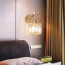 GobekUsa Crystal Bird Wall Lamp: Modern Luxury for Living Room, Bedroom, and Corridor