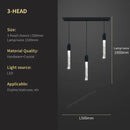 GobekUsa Crystal Bubble Chandelier Pendant Light - Modern Staircase Hanging Fixture