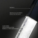 GobekUsa Crystal Bubble Chandelier Pendant Light - Modern Staircase Hanging Fixture