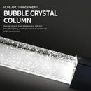 GobekUsa Crystal Bubble Chandelier Pendant Light - Modern Staircase Hanging Fixture