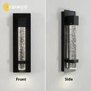 GobekUsa Crystal Bubble LED Outdoor Wall Lamp for Porch, Entryway & Garden