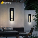 GobekUsa Crystal Bubble LED Wall Lamp: Stylish Exterior Lighting for Garden, Porch & Entryway