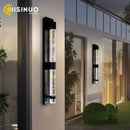 GobekUsa Crystal Bubble LED Wall Lamp: Stylish Exterior Lighting for Garden, Porch & Entryway