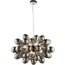 GobekUsa Crystal Grape Chandelier: Elegant Pendant Lighting for Living Room Dining Room Bedroom