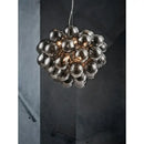 GobekUsa Crystal Grape Chandelier: Elegant Pendant Lighting for Living Room Dining Room Bedroom