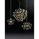 GobekUsa Crystal Grape Chandelier: Elegant Pendant Lighting for Living Room Dining Room Bedroom