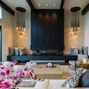 GobekUsa Crystal LED Chandelier for Stylish Home Lighting & Elegant Decor