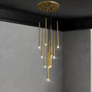 GobekUsa Crystal LED Chandelier for Stylish Home Lighting & Elegant Decor