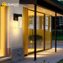 GobekUsa Crystal LED Outdoor Wall Light IP65 Waterproof Sconce for Balcony Garden