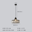 GobekUsa Modern Black Crystal LED Pendant Chandelier